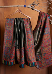 Pashmina Zari Jamawar Shawl D#01 - Green