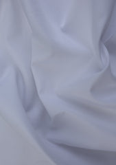 Elite Men Italy Thomas Mason Cotton Fabric - M White