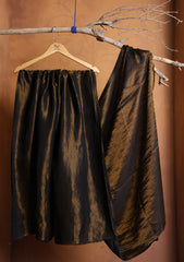 Pashmina Plain Shaded Shawl D#08 - Black