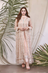 Pret Collection - Manahils - Safiyya - Kurti 113 - Peach