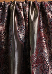 Pashmina Zari Jamawar Shawl D#16 - Black