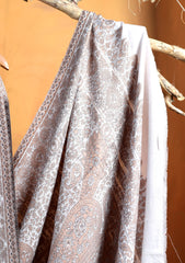 Pashmina Jamawar Shawl D#159 - S Grey