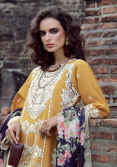 Lawn - Marwat Textiles - Gulmina - Luxury 25 - Vol-II - D#04 - TOPAZ SUN