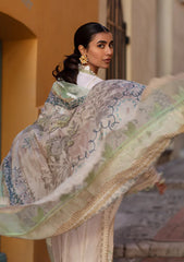 Lawn - Ansab Jahangir - Zoha - Luxury 25 - AJ-LL-25-07 - Baby’s Breath