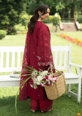 Lawn - Elaf Premium - Luxury 26 - Vol 2 - ELQ#04A - FALLING PETALS