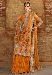 Formal Collection - Hussain Rehar - Zaib-un-nisa - Saffron