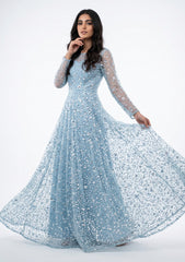 Fancy Net Cut Dana With Sequence Work - ASPL#82