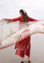 Lawn - Nureh - Gardenia Embroidered 25 - NGEL#170