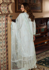 Lawn - Sahar - Festive Chikankari - CK-25-V1-09 - Vanilla Sky