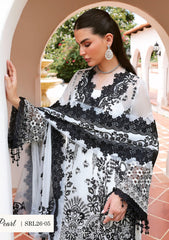 Formals - Saira Rizwan - Lumiere Chiffon Unstitched - SRL26#05 - Pearl