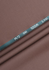 Reda Popeline Maior 150's Wool Fabric - Brown