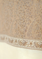 Pashmina Kaani Zari Shawl D - 24 - Off White