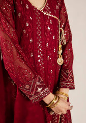 Pret Collection - Manahils - Safiyya - KURTI 099 - Maroon