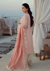 Lawn - Marwat Textiles - Gulmina - Unstitched 25 - D#07 - Pink Lilly