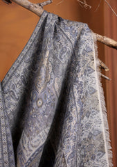 Pashmina Zari Jamawar Shawl D#217 - Grey