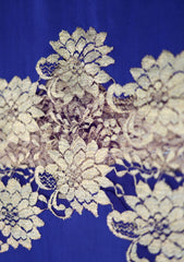 Pashmina Patch Work Shawl D - 35 - R Blue