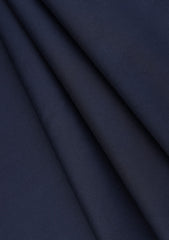 Elite Men TR Topical Red Selvage Plain Wash & Wear - Navy Blue