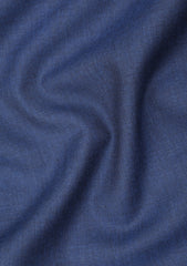 Dormeuil Tropical Iconik Nano Wool Fabric - F Blue