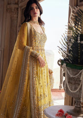 Formals - Zaha - Gossamer - Unstitched Wedding - Festive 25 - ZC#02 - SURAJ MUKHI