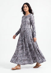 Formals - Rubaaiyat - Digital Printed - Shamoz Silk - L Grey