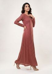 French Pure Silk With Stone Work - ASPL#40