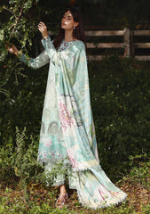 Lawn - Mushq - Solace 26 - Ombre Chikankari - MUNSS#208 - Tranquil Muse