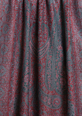 Pashmina Jamawar Scarf D#104 - Maroon