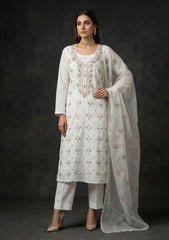 Formals - Riwaj - Fancy 26 - Gotta Work - 2 Pcs - D#03 - White