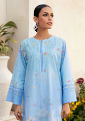 Lawn - Sahar - Selene Premium - 2 Pcs - STP25#09 - BLUEBELL DREAM