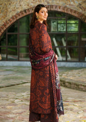 Winter - Asifa & Nabeel - Meraki - Unstitched 25 - Crimson Chill