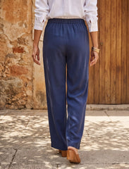 Pret - Moven - Cotton Linen Trouser - Blue