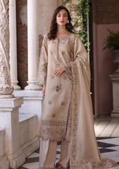 Winter - Noor by Saadia Asad - Pashmina Shawl 25 - NSP#12 - Caramel Mist