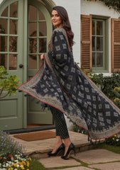 Winter - Riwaj - Printed Marina - 3 Pcs - Wool Shawl 25 - D#29