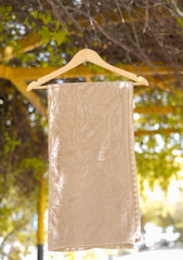 Swiss Lawn Ari Work Shawl D - 15 - L Brown