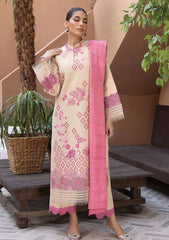 Winter Collection - Rang Rasiya - Carnation - Winter Shawl Karandi - D#02