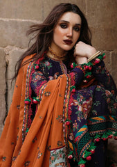 Winter Collection - Hussain Rehar - Karandi AW - D#07 - Amethyst
