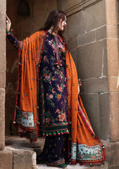 Winter Collection - Hussain Rehar - Karandi AW - D#07 - Amethyst