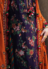 Winter Collection - Hussain Rehar - Karandi AW - D#07 - Amethyst