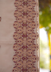 Swiss Lawn Emb Shawl D - 32 - T Pink