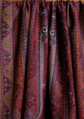 Pashmina Jamawar Shawl D#16 - Magenta