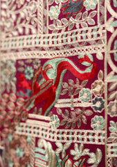 Pashmina Ari Work Scarf D - 29 - D Purple