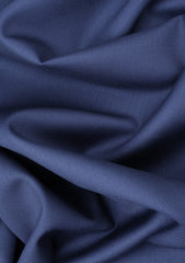 Scabal Super 150's Superior Wool 240 Gr Suiting - Navy Blue