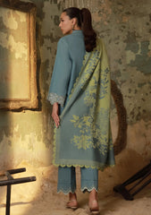 Winter - Sahar - Fall Edit - Embroidered 25 - AW1-25#Z13 - Aqua Meadow