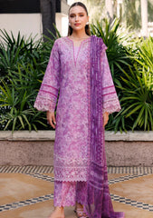 Lawn - Farasha - Aurea - Eid Summer 25 - Lavender Rush