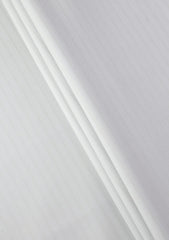 Vitale Barberis Canonico Brilliance Stripe Wool Fabric - L Grey