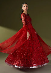 Formals - Alizeh - Handmade Net - Festive 25 - AF-NHM#4060 - Suffuse