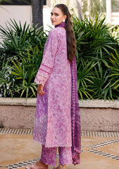 Lawn - Farasha - Aurea - Eid Summer 25 - Lavender Rush