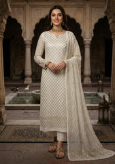 Formals - Bahawalpur Pehnawa - Crinckle Chiffon - 2 piece - CC#15