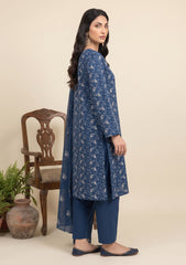 Winter - Rubaaiyat - Pashmina Embroidered 26 - D#04 - Navy Blue
