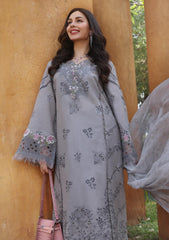 Lawn - Noor By Saadia Asad - Eid Luxury - Handwork Laserkari - NEH25#2B
